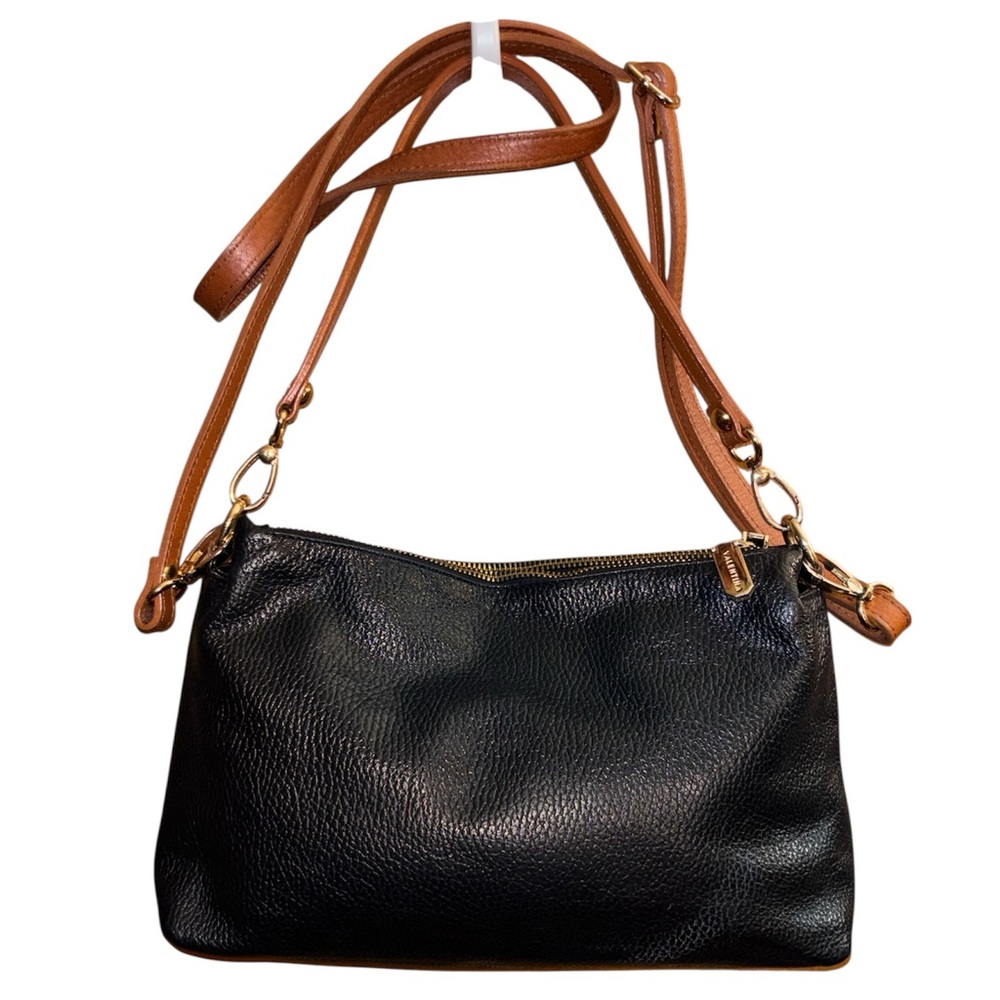 Valentina Italian Leather- Double Zip
